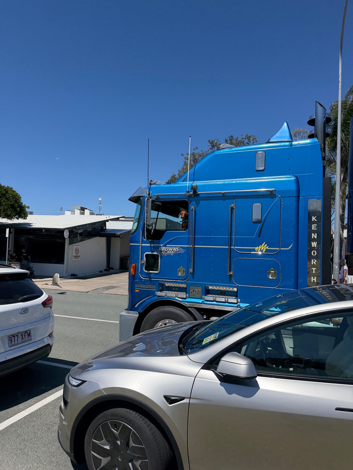New driver just started at Browns Slipway