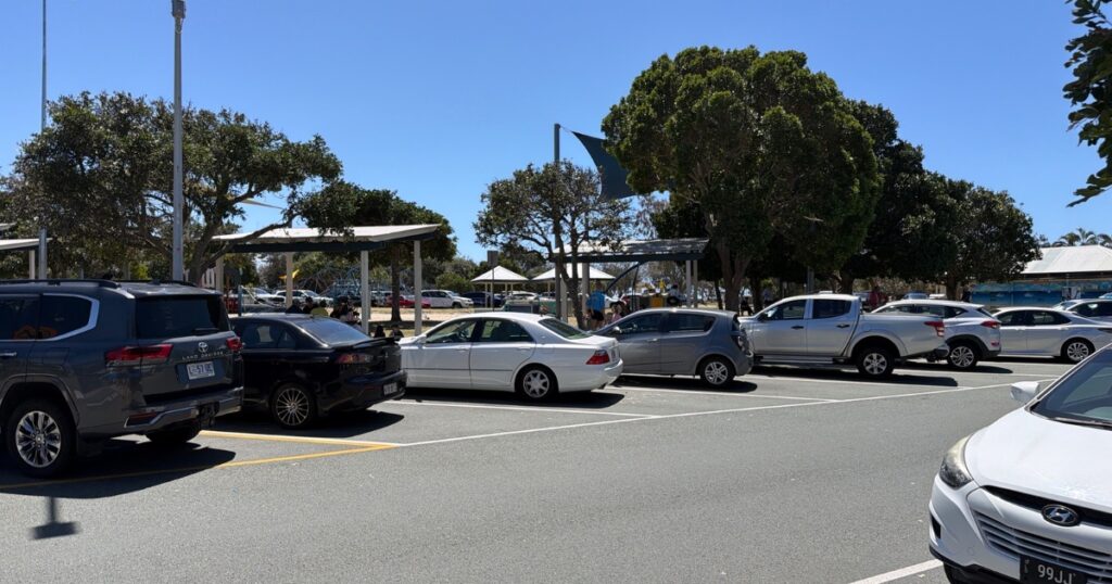 Mooloolaba Spit Car Park: Nature's Hungriest Games